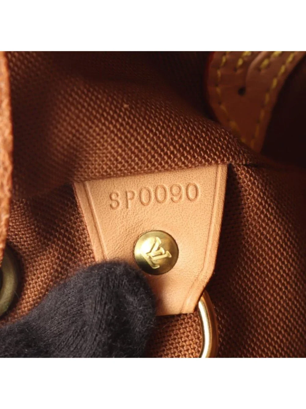 Louis Vuitton Backpack Montsouris MM Leather